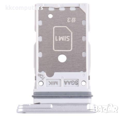 SIM / MicroSD държач 2 SIM / Черен / за Samsung S711B S23 FE Баркод : 116208, снимка 1 - Резервни части за телефони - 46388276