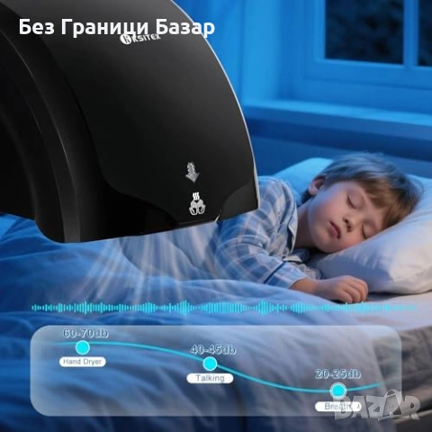 Нова Професионална сушилня за ръце 1400W автоматична черна за стенен монтаж баня кухня, снимка 7 - Други стоки за дома - 54093089