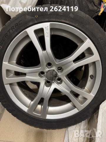 Продавам джанти с гуми OZ , 17" 5X100 , 57.1 , 7,5J ,ET 35, снимка 5 - Гуми и джанти - 52772032