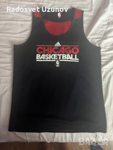 Баскетболен потник Adidas на Chicago Bulls