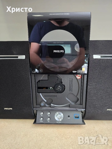 Philips mcm277 аудио система usb/mp3, снимка 2 - Аудиосистеми - 54117412