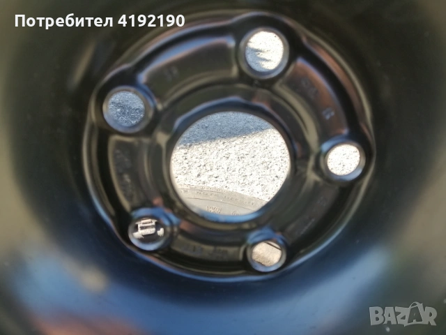 Здравейте! Предлагам за продажба резервна гума тип патерица за Ауди А4 Б7 , снимка 2 - Гуми и джанти - 53796322