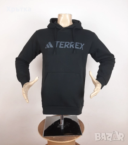 Adidas Terrex - Оригинален мъжки суитшърт размер S, M, снимка 2 - Суичъри - 51753198