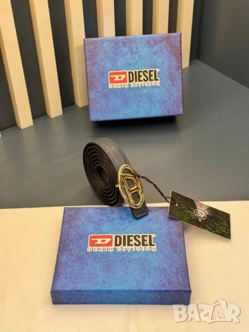колани от естествена кожа в кутия diesel , снимка 8 - Колани - 50595465