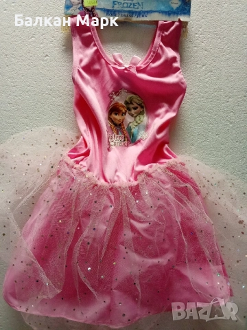 ✨ Детска рокля Дисни / Disney Frozen – оригинална, размери 3/4, 5/6, 7/8 години ✨