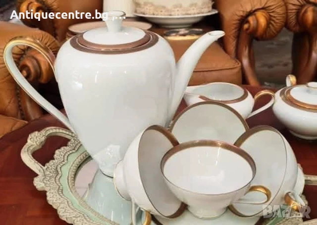 BAVARIA ,TIRSCHENREUTH GERMANY  - сервиз за кафе / чай за 12 души ., снимка 6 - Сервизи - 50940765