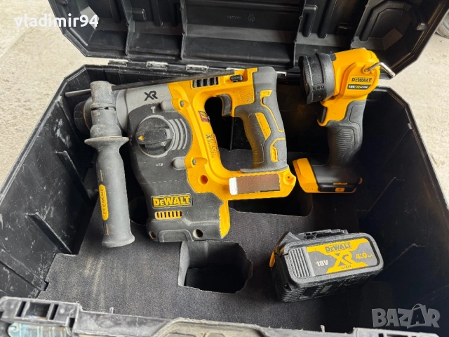 Dewalt DCH273 перфоратор +лед фенер