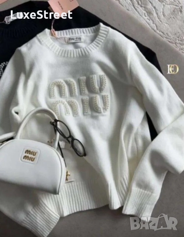 Дамски Пуловери 🤍 MIU MIU , снимка 2 - Блузи с дълъг ръкав и пуловери - 52434584