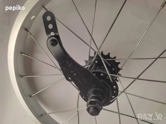 Продавам колела внос от Германия НОВА задна алуминиева капла с котра KROSS ALU 16 цола,, снимка 3 - Части за велосипеди - 54008291