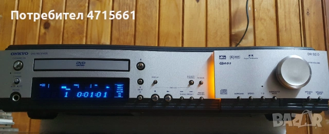 Onkyo DR-S 2.0 DVD CD Receiver 5.1 домашно кино усилвател/ ресивър, снимка 2 - Ресийвъри, усилватели, смесителни пултове - 53575258