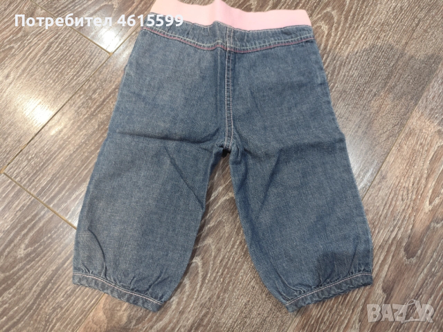 нови дънки за момиченце, снимка 3 - Бебешки дънки - 53772763