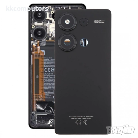 Оригинален Заден Капак за Xiaomi Redmi Note 13 Pro 4G със Стъкло за Камерата - 3 цвята