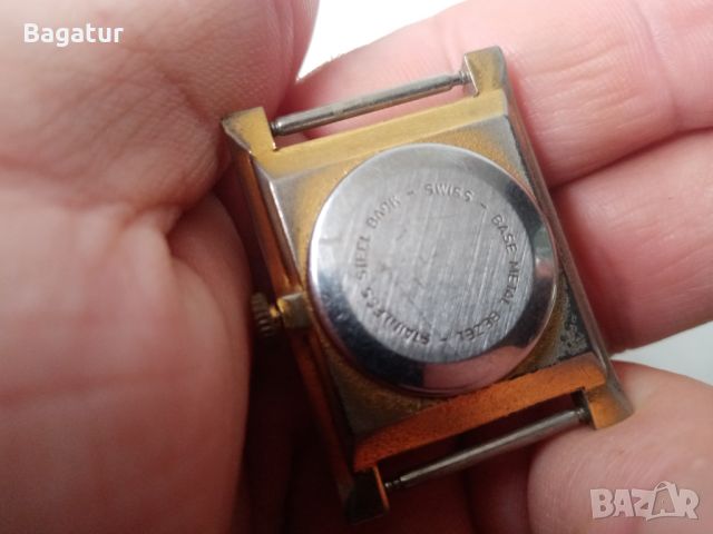 Ретро часовник LUCERNE Swiss made, снимка 3 - Антикварни и старинни предмети - 46378963