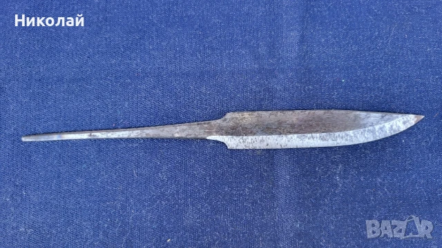 Заготовка за нож от шведска стомана, снимка 3 - Антикварни и старинни предмети - 51189406