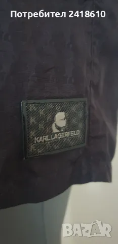 Karl Lagerfeld Swimwear Print Mens Size S/ M ОРИГИНАЛ! Мъжки Бански!, снимка 1 - Бански - 47065167