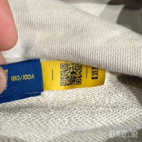 Мъжко горнище Polo Ralph Lauren Loopback Fleece | L размер, снимка 5 - Суичъри - 53386788