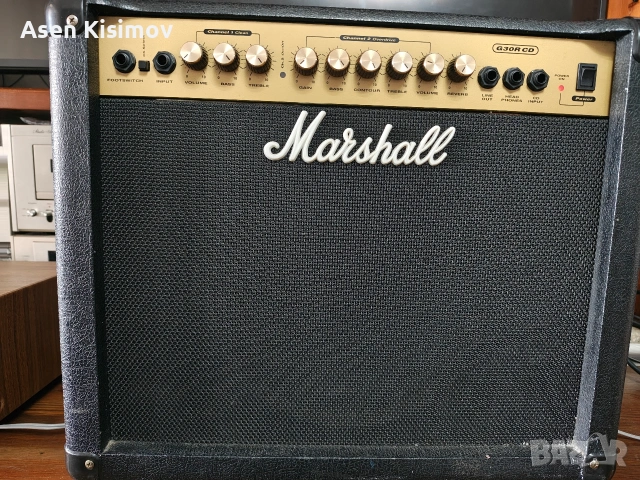 Marshall G30R CD , снимка 9 - Ресийвъри, усилватели, смесителни пултове - 53579497