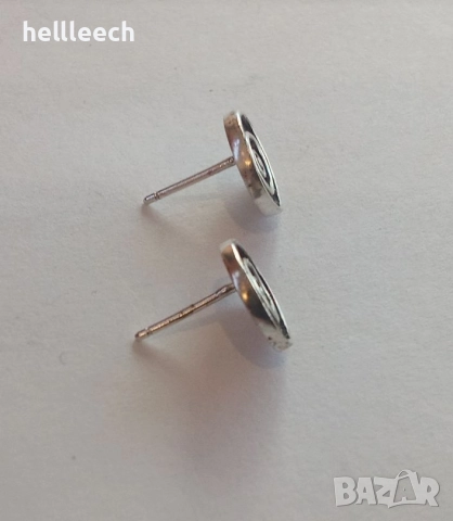 Сребърни обеци, снимка 7 - Обеци - 52827837