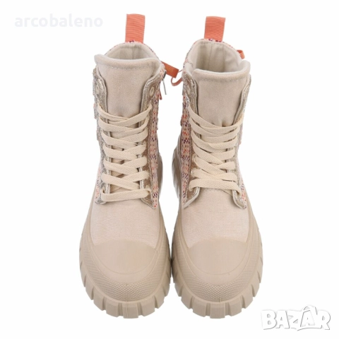 Дамски боти с връзки, 4цвята , снимка 9 - Дамски боти - 44500925