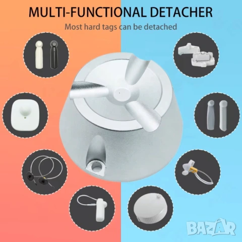 Магнит за дрехи | Премахване на аларми тагове 15 000 GS | Tag Remover | Детачер Кука, снимка 3 - Друго търговско оборудване - 34619980