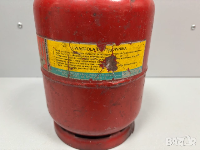 Малка Полска туристическа Газова Бутилка-1 кг./2,4 литра, снимка 8 - Газови котлони - 53496661