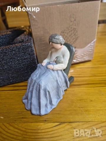 Фигурки на майка и син от Lnrkai, подаръци за рожден ден за мама от син, скулптурирани, ръчно , снимка 8 - Декорация за дома - 53424658