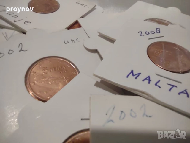 100 бр. Евро Монети - UNC, снимка 2 - Нумизматика и бонистика - 52063030