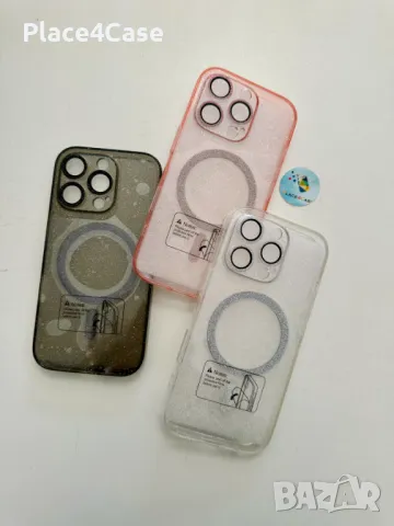 Glitter Magsafe Case iPhone 16, снимка 6 - Калъфи, кейсове - 47408828