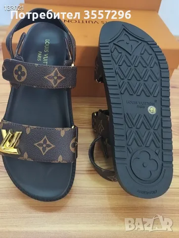 Сандали Louis Vuitton, снимка 3 - Сандали - 46902831