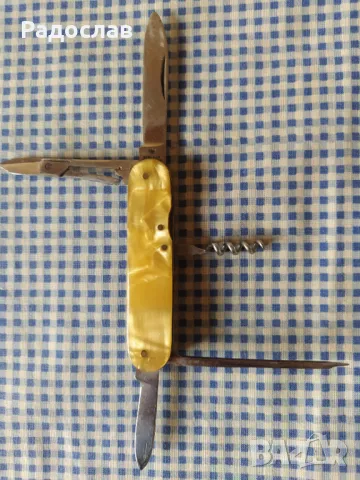 старо джобно ножче Gerlach, снимка 5 - Ножове - 49957516