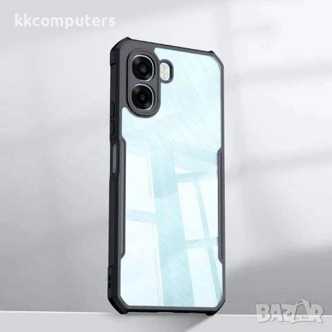 Защитен Калъф XUNDD за Oppo A6x 5G / A6x 4G - Акрилен Гръб + TPU Рамка, Airbag технология, 0.8mm Пов, снимка 7 - Резервни части за телефони - 53564299