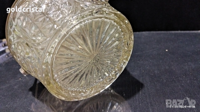 стара руска захарница с метален капак, снимка 7 - Антикварни и старинни предмети - 53932904