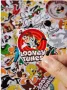 50 бр Space Jam Бъгс Бъни looney tunes самозалепващи лепенки стикери за украса, снимка 9