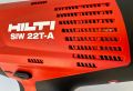 Hilti SiW 22T-A - Акумулаторен гайковерт неразличим от нов!, снимка 4