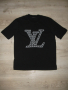 Louis Vuitton оригинална дамска тениска размер L, снимка 3