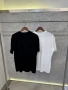 Christian Dior Мъжка Тениска👕Мъжка Блуза С Къс Ръкав - Бяла Или Черна Код Mens P.153, снимка 3