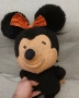 Стара Голяма Соц Българска Плюшена Играчка Кукла Мини Маус, снимка 7