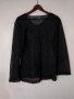 Нови мрежести блузи с дълъг ръкав бяла и черна S M размер, снимка 3