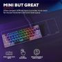 Нова Компактна Механична Клавиатура Trust Gaming GXT 867, RGB за игри, снимка 3