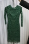 Зелена официална рокля, размер S, снимка 1