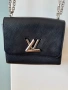 Чанта Louis Vuitton от черна епи кожа завъртане Twist MM, снимка 8