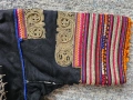 Автентична кюстендилска, казмирена сая за носия. Сърма, снимка 5