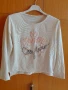 Подарявам!Дамска блузка с фламингота и перлички, снимка 1