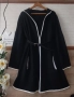 Нова черна жилетка с качулка , снимка 1