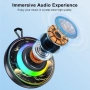 Нова Мини Bluetooth тонколона с RGB светлини и дълъг живот на батерията, снимка 2