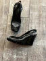 Нови Италия черни силиконови сандали излята платформа , снимка 3