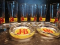 Комплект J&B 6 бр. чаши с два пепелника, снимка 1
