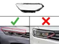 VW Passat B8 Facelift Стъкло за десен фар, снимка 5