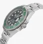 Мъжки луксозен часовник Rolex Submariner "Hulk" Green Dial M116610LV-0002, снимка 3