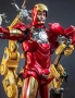 HOT TOYS DELUX Iron Man 2 QS021 Iron Man and Suit-Up Gantry 1/4 Scale Collectible Figure Set, снимка 4